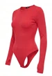 Боди женское стаф красное однотонное базовое Staff q red M (396302) - изображение 6