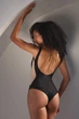 Купальник слитный с мягкой чашкой Anabel Arto 42B/S Черный-01 (149076) - изображение 4