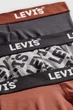 Труси боксери, 3 штуки Levi's 48(M) Сірий-помаранчевий (149137) - зображення 3