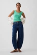 Майка Gap 40(XS) Зеленый (149169) - изображение 4