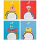 Тетрадь школьная Kite Sponge Bob SB26-235, 12 листов, косая линия - изображение 6