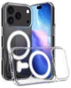 Чохол протиударний Clear Case Ultra Hybrid with MagSafe для Apple Iphone 17 Pro Max (6.9") Прозрачный - зображення 1