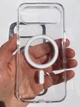 Чехол противоударный Clear Case Ultra Hybrid with MagSafe для Apple Iphone 17 Air (6.5") Прозрачный - изображение 6