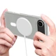 Чехол противоударный Clear Case Ultra Hybrid with MagSafe для Apple Iphone 17 Air (6.5") Прозрачный - изображение 13