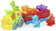 Interaktywny muzyczny pociąg-sorter Dumel Dino i 5 figurek dinozaurów (DD44707) (372552447078) - obraz 2