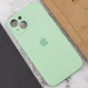 Чохол Premium Silicone case з захистом камери для iPhone 13 Full Camera Protective mint 9707 - зображення 4
