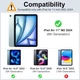Клавіатурний чохол для iPad Air 11 M3 2025 M2 2024 Світло-зелений знімна клавіатура британська розкладка - зображення 2