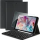 Чохол із клавіатурою EasyAcc QWERTZ чорний для iPad 10 2 7 8 9 Bluetooth - зображення 1