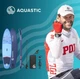 SUP доска для плавания надувная SUP AQUASTIC Taupo 10'8" 325 см сап с веслом и ручным насосом - изображение 8