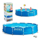 Каркасный бассейн Intex 28210 366х76 см. Metal Frame Pool Круглый бассейн 6503 л для дачи двора и семейного отдыха - изображение 5