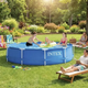 Каркасный бассейн Intex 28202 305х76 см. Metal Frame Pool Круглый бассейн 4485 л с фильтр-насосом для дачи - изображение 5