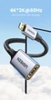 Перехідник Ugreen HD182 micro HDMI на HDMI 2.1 кабель 8K 60Hz 4K 120Hz 48Gbps 20 см Чорний (65593) - зображення 2