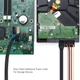 Кабель передачі даних Ugreen SATA 3.0 для HDD/SSD кутовий 90° штекер 25 см Чорний (70418) - зображення 6