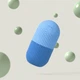 Силиконовый футляр-ролик для льда ICE ROLLER ледяной массажер / криосфера для массажа и ухода за кожей для лица и тела, голубой (89282162) - изображение 2
