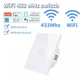 Розумний сенсорний Wi-Fi вимикач Tuya 1 клавіша, з RF 433MHz + Bluetooth, працює з нулем та без нуля, білий, SW1W-R-W - зображення 2