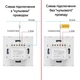 Умный сенсорный Wi-Fi выключатель Tuya 1 клавиша, с RF 433MHz + Bluetooth, работает с нулем и без нуля, черный, SW1WR-B - изображение 6