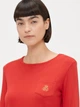 Пижама (лонгслив + штаны) женская хлопковая Ralph Lauren 942517958 M Красная (1159864948) - изображение 5