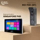 Комплект відеодомофона Light Vision: домофон 10" SINGAPORE (AI) FHD Black та відеопанель RIO FHD Grey - изображение 4