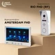 Комплект відеодомофона Light Vision: домофон 7" AMSTERDAM FHD White та відеопанель RIO FHD Silver - зображення 4