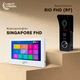 Комплект відеодомофона Light Vision: домофон 7" SINGAPORE (AI) FHD White та відеопанель RIO FHD Black - изображение 4