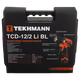 Шуруповерт аккумуляторный Tekhmann TCD-12/2 Li BL малыш с бесщеточным двигателем на 45нм. (2акб+зарядка+кейс) - изображение 7