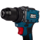 Шуруповерт аккумуляторный Зенит Профи ЗША-20/2 Li BL 50нм 20В На посадке Макита М1(2акб+зарядка+кейс) - изображение 7