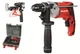 Дрель в кейсе 750Вт Einhell TE-ID 750 E (пылесос+кейс) быстрозажимной патроном с блокировкой, реверс - изображение 1