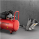 INTERTOOL PT-0405 Ковш-хоппер штукатурный пневматический для потолка, 3 л, 5-6 атм, 400 л/мин - изображение 2