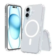 Чехол противоударный для iPhone 17 силиконовый защита от ударов с MagSafe Clear - изображение 3