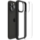 Чехол противоударный для iPhone 15 Pro TPU серый защита от падений и царапин - изображение 3