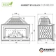 Каминная топка KAWMET W16 Black (16.3 kW) ECO - изображение 8
