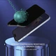 Анти-шпион защитное стекло Mietubl Privacy для Samsung Galaxy S26 (тех.пак.) Black - изображение 5