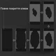 Анти-шпион защитное стекло Mietubl Privacy для Samsung Galaxy S26 (тех.пак.) Black - изображение 8