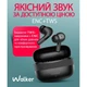 Навушники Bluetooth WALKER WTS-39 ENC Black - зображення 5