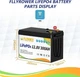 Акумулятор FllyPower LiFePO4 12V/300AH, 3840W*h (літій-залізо-фосфатний акумулятор для ДБЖ (UPS)) - изображение 5