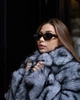 Шубка удлиненная в сером цвете - Classyme - XL - Серый - (25sh-longxl) - изображение 4