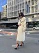 Кардиган вʼязаний з шерсті - Classyme - XS - Молочний - (8ka) - зображення 4