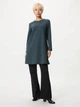 Платье короткое осеннее женское Uniqlo 406382573 M Зеленое (1159864923) - изображение 1