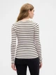 Лонгслів довгий жіночий GAP 148606474 2XL Чорний/Молочний (1159865073) - зображення 2