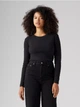 Лонгслив длинный женский Levi`s 896115967 S Черный (1159865207) - изображение 1