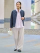 Куртка демисезонная женская Uniqlo 45632363 S Синяя (1159865248) - изображение 3