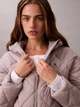 Куртка демисезонная короткая с капюшоном женская Calvin Klein 707130398 XL Серая (1159865313) - изображение 5