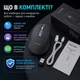 Бездротова миша FMOUSE M303 Безшумна Bluetooth 5.1 + 2.4G, акумулятор 700 мАг, RGB-підсвічування, 2400 DPI, Type-C - изображение 6