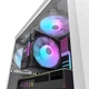 Корпус компьютерный Darkflash DK352 Plus + 4 вентилятора ARGB Black White (DK352 Plus) - изображение 6