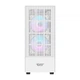 Корпус комп'ютерний Darkflash A290 White з 3 вентиляторами RGB - зображення 4
