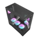 Корпус комп'ютера Darkflash DS900 Air + 6 вентиляторів ARGB Black (DS900 Air Black) - зображення 7