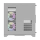 Корпус компьютерный Darkflash FT350 + 5 вентиляторов ARGB White - изображение 3