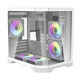 Корпус компьютерный Darkflash FT350 + 5 вентиляторов ARGB White - изображение 8