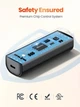 Уцінка Компактна акумуляторна грілка для рук Warmco HeatPrime M02 5000mAh магнітна набір з 2 шт чорна (SKU-177) - изображение 8