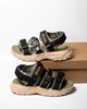 Мужские сандалии Xtep Sandals 975219500002-7 45р 29 см Black/Leaf Green черные с зеленым (11610205) - изображение 9